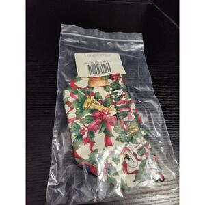 Longaberger Liner Let It Snow 12 Days of Christmas Fabric Basket Liner New